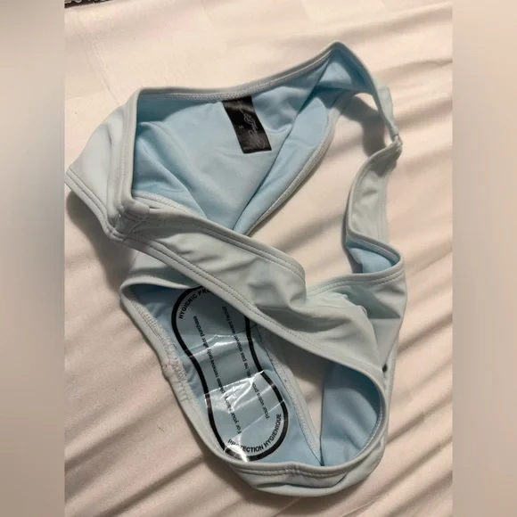 Ed Hardy Light Blue Bikini with Graphic Design - Picture 3 of 3